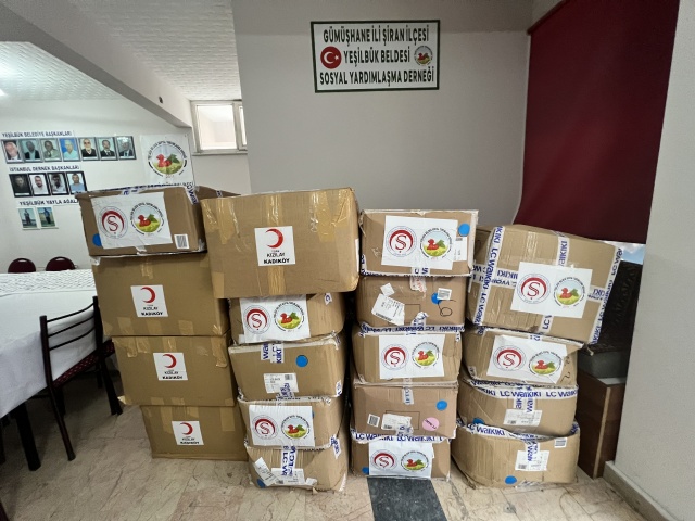 ŞİDEF ve Kızılay’dan, Yeşilbük’e Gönül Köprüsü