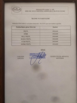 Saraç'tan Organik Pestil Girişimi