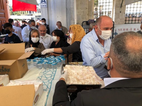 GÜDAP Eyüpsultan’da Mustafa Canlı için Mevlid-i Şerif Okutu