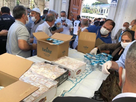 GÜDAP Eyüpsultan’da Mustafa Canlı için Mevlid-i Şerif Okutu