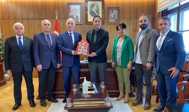 Gümüşhaneli Bürokratlar Derneğinden TCDD ziyareti