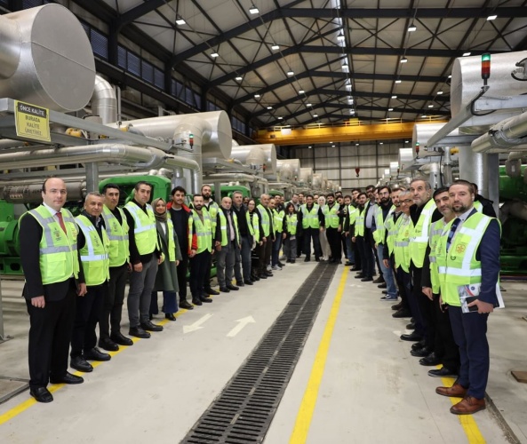 GÜMÜP, Silivri Seymen Enerji Üretim Tesisi'ni gezdi