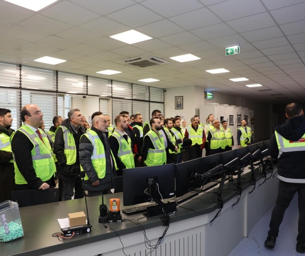 GÜMÜP, Silivri Seymen Enerji Üretim Tesisi'ni gezdi