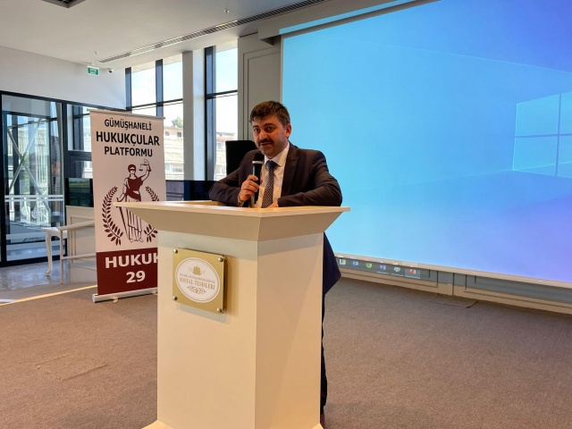 Gümüşhaneli Hukukçular OLTAN ABİ’ye VEFA Dedi