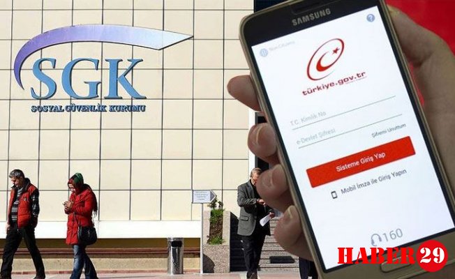 SGK Harekete Geçti! Artık E-Devlet Üzerinden Yapılacak