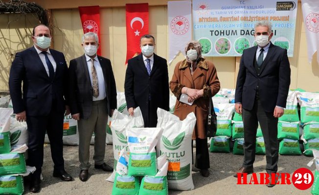 Gümüşhane’de Üreticilere 1,1 Milyon Liralık Tohum Desteği