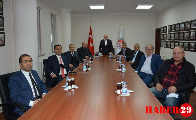 GÜSAİD Heyetinden GTSO’ya Ziyaret