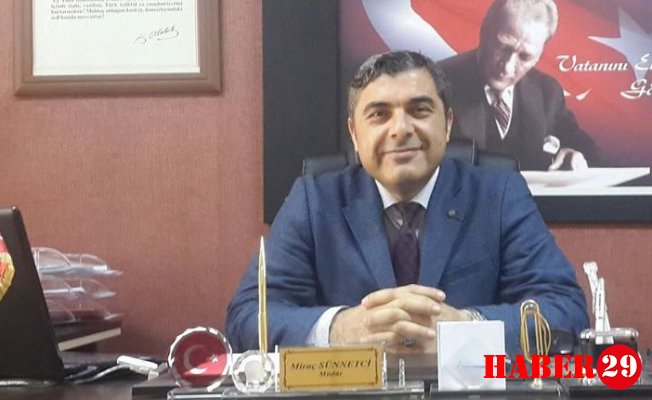 Gümüşhane'nin Yeni İl Milli Eğitim Müdürü Miraç Sünnetçi Oldu
