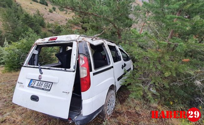 Gümüşhane’de Trafik Kazası: 6 Yaralı