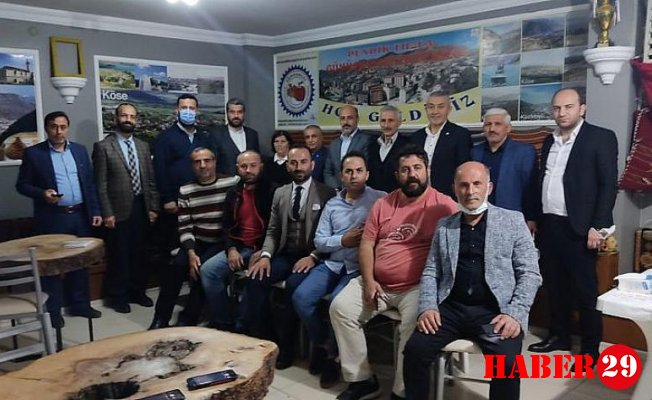 GÜDEF'ten Pendik Tuzla Gümüşhaneliler Derneğine ziyaret