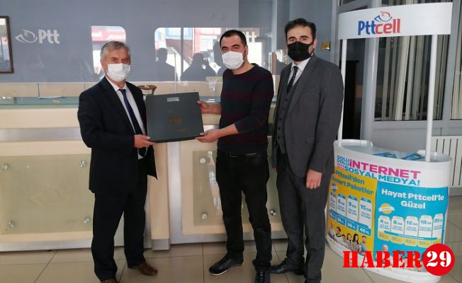 PTT’den 181. Müşteriye Hediye