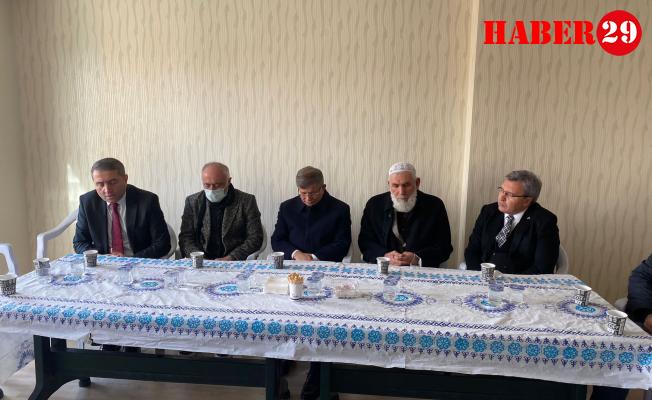 Davutoğlu’ndan, Çalık Ailesine Taziye Ziyareti