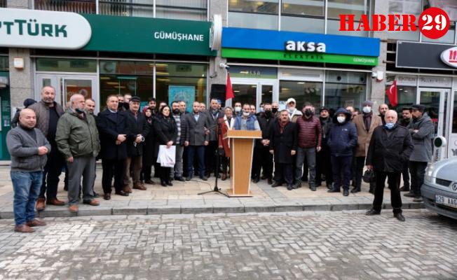 Gümüşhane’de Esnaf Elektriğe Gelen Zamma Tepki Gösterdi