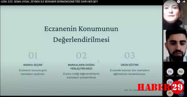 Şiran SHMYO’da “Dermokozmetik” Ele Alındı