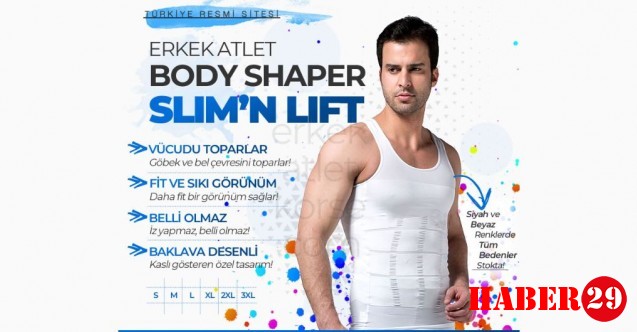 Slim N Lift Erkek Korse Atlet ile Göbek Gizleme