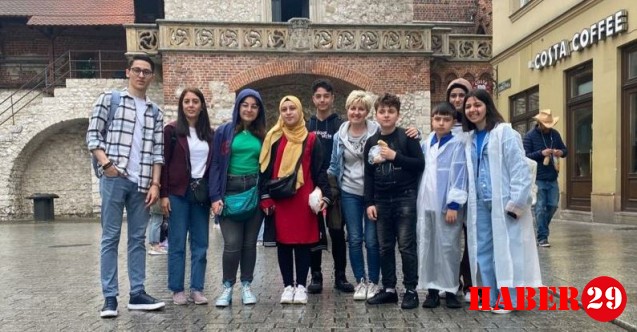 Gümüşhane'den Polonya'nın JAWORZNO Kasabasına Öğrenci Hareketliliği
