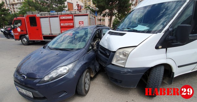 Gümüşhane’de Trafik Kazası: 2 Yaralı