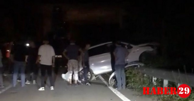 Otomobil 200 Metrelik Uçuruma Yuvarlandı: 2 Ağır Yaralı