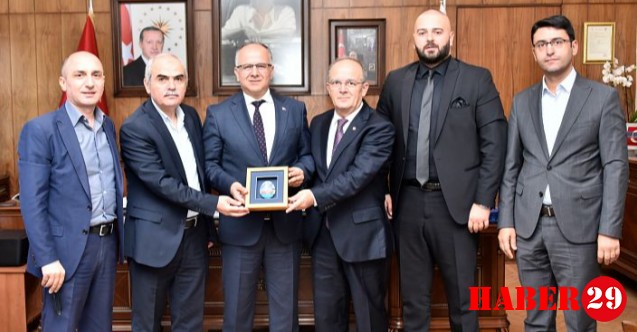 GÜMÜP’ten Gümüşhaneli bürokratlara ziyaret