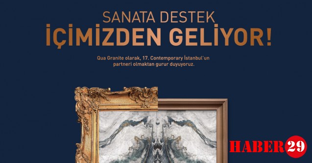 QUA Granite, Contemporary Istanbul’un partneri oldu
