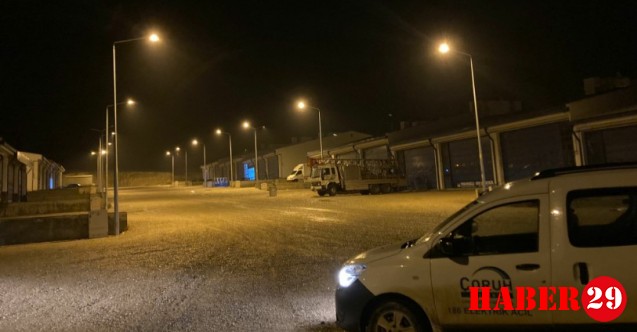 Çoruh EDAŞ Şiran Yeni Sanayi Sitesinin Elektrik Altyapısını Tamamladı
