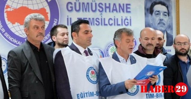 Gümüşhane Eğitim Bir- Sen Şubesi Meslek kanununda düzenleme istedi