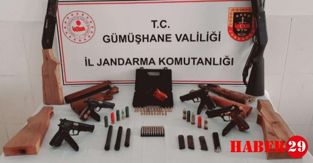 Torul'da El Yapımı Silah Operasyonu