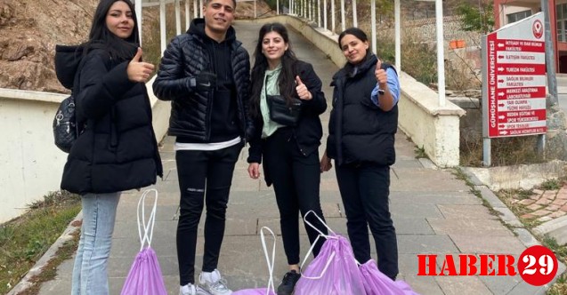 Üniversite Öğrencilerinden Temiz Kampüs Projesi