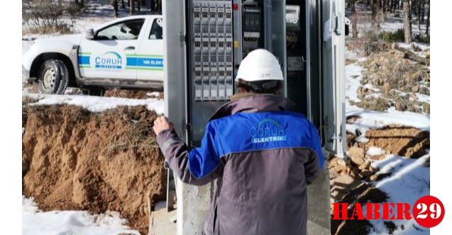 ÇORUH EDAŞ Yatırımlarına Hız Kesmeden Devam Ediyor