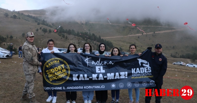 Uçurtma Şenliğinde Kadına Yönelik Şiddete Dikkat Çekildi