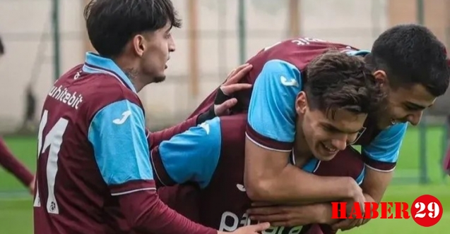 Trabzonspor'un gençleri çeyrek finalde: 5-3