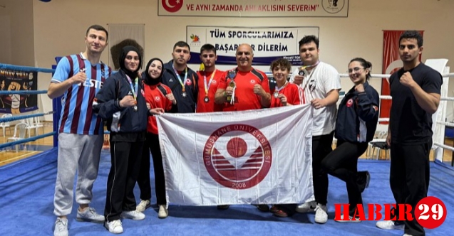GÜ sporcularından Muaythai Türkiye Şampiyonası'ndan 5 madalya