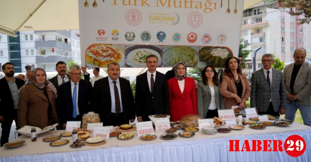 Gümüşhane'de Türk Mutfağı Haftası’nda yöresel lezzetler tanıtıldı