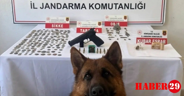 Jandarma'dan tarihi eser ve uyuşturucu operasyonu