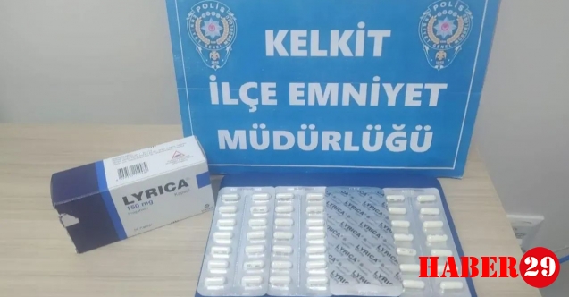 Kelkit’te Uyuşturucu Operasyonu: 56 Adet Sentetik Ecza Maddesi Ele Geçirildi