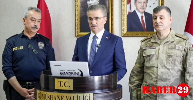 Vali Baruş, Nisan ayının asayiş verilerini paylaştı