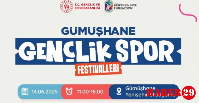 14 Haziran'da Gümüşhane'de Spor Kalbi Atacak