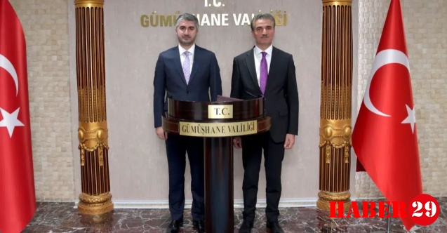 Bakan Yardımcısı Tarıkdaroğlu Gümüşhane’de temaslarda bulundu