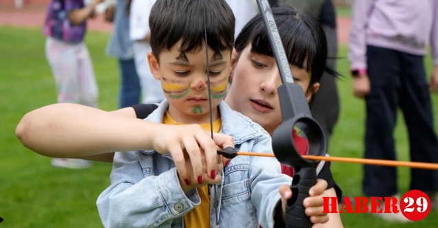 Gümüşhane'de çocuklara özel Gençlik Spor Festivali düzenlendi