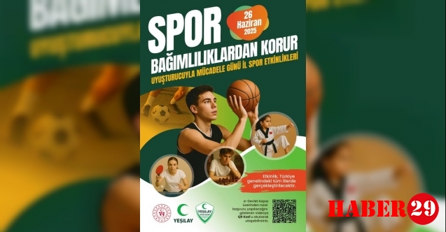 Gümüşhane’de “Spor Bağımlılıklardan Korur” Etkinliği Düzenlenecek
