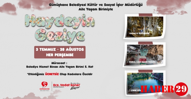 Gümüşhaneli Kadınlara Müjde: "Haydeyin Geziye" Turları Yeniden Başlıyor!