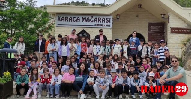 Harçlıklarını biriktirdi, Gümüşhane’yi keşfettiler