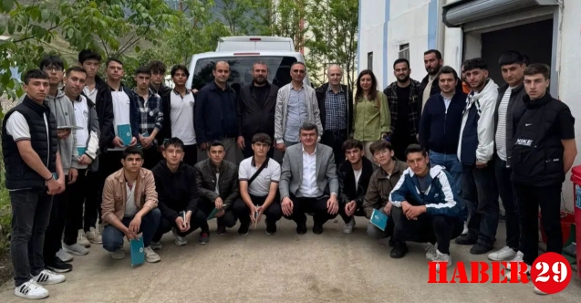 MÜSİAD Gümüşhane, Meslek Liseleri İçin Sanayi Gezisi Düzenledi