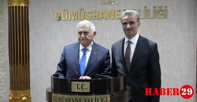 Son Başbakan Binali Yıldırım’dan Gümüşhane’ye ziyaret