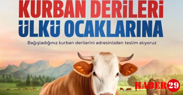 Ülkü Ocakları kurban derilerine talip oldu