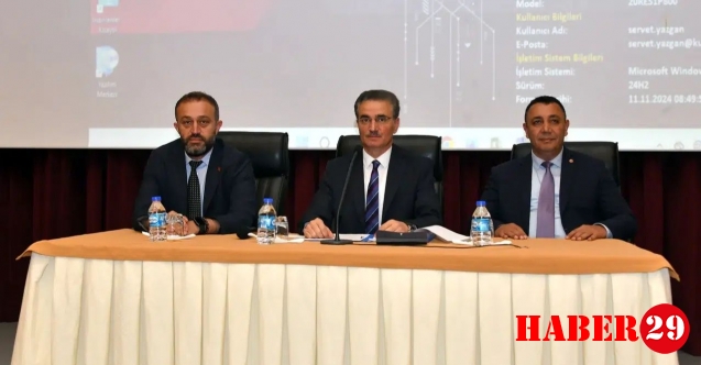 Vali Baruş merkez ilçe köy ve mahalle muhtarlarıyla buluştu
