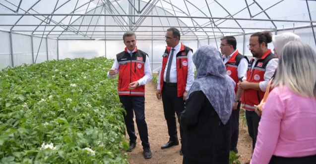 Gümüşhane’de 5 Milyonluk Sera Projesiyle 16 Üreticiye Destek!