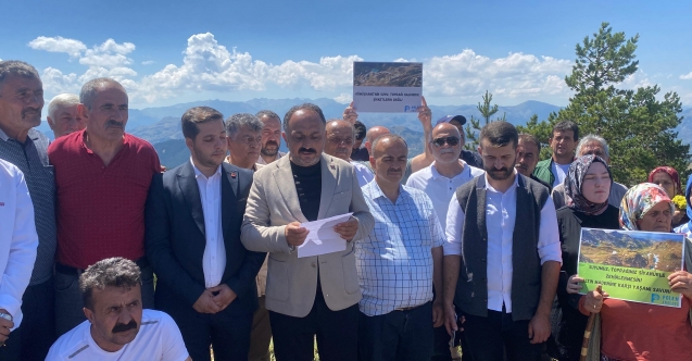 Gümüşhane’de Madencilik Projesine Ortak Tepki