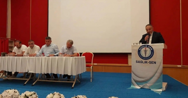 Sağlık Sen Gümüşhane Şubesi’nde Engin Karabulut güven tazeledi
