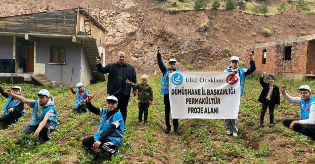 Ülkü Ocakları Permakültür Projesiyle Geleceği Yeşertiyor